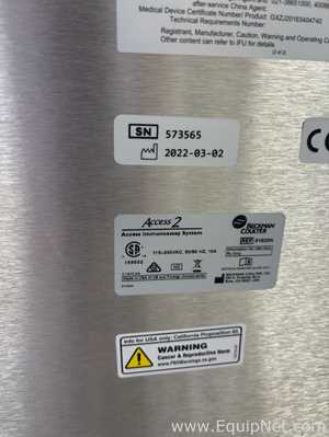 Analizador para Immunoensayo Beckman Coulter Access 2