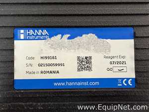 Lot of 2 Hanna Instruments HI 99161 pH Meters