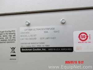 Beckman Coulter Optima L-80 XP Ultracentrifuge