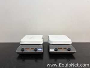 Lot of 2 Corning 6795-620D Laboratory Hot Plate Stirrers