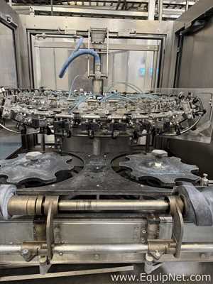 Bertolaso Titania 48/2100 Glass Bottle Rinser-Filler Machine