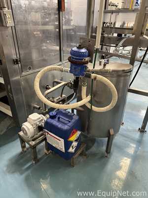 Bertolaso Titania 48/2100 Glass Bottle Rinser-Filler Machine