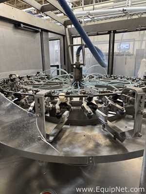 Bertolaso Titania 48/2100 Glass Bottle Rinser-Filler Machine