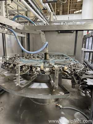 Bertolaso Titania 48/2100 Glass Bottle Rinser-Filler Machine