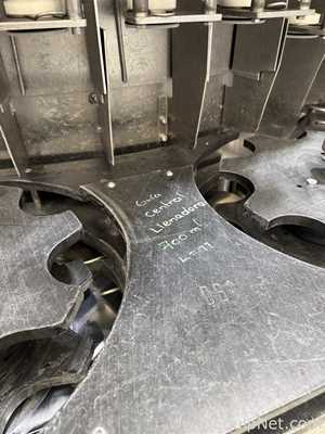 Bertolaso Titania 48/2100 Glass Bottle Rinser-Filler Machine