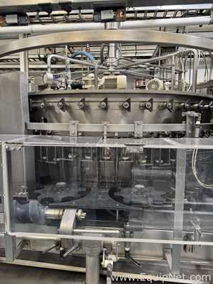 Bertolaso Titania 48/2100 Glass Bottle Rinser-Filler Machine