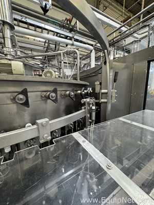 Bertolaso Titania 48/2100 Glass Bottle Rinser-Filler Machine