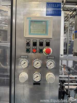 Bertolaso Titania 48/2100 Glass Bottle Rinser-Filler Machine