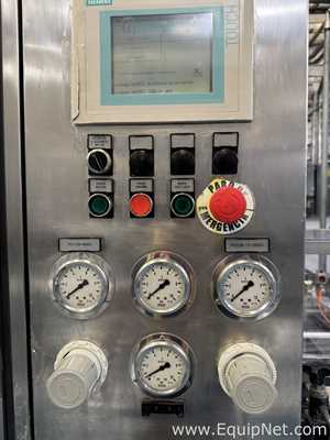 Bertolaso Titania 48/2100 Glass Bottle Rinser-Filler Machine