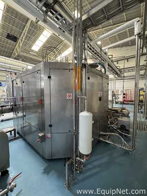 Bertolaso Titania 48/2100 Glass Bottle Rinser-Filler Machine