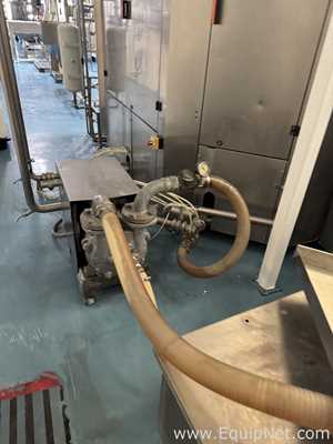 Bertolaso Titania 48/2100 Glass Bottle Rinser-Filler Machine