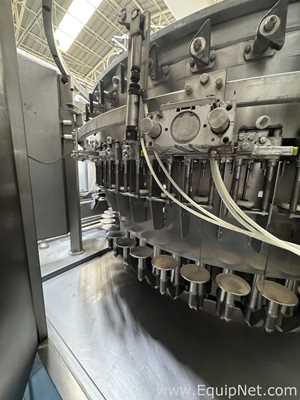 Bertolaso Titania 48/2100 Glass Bottle Rinser-Filler Machine