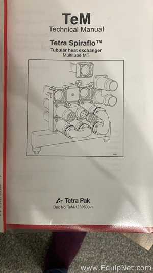 Trocador de Calor/Condensador Tetra Pak Tetra Spiraflo