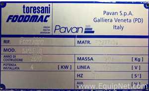 Linhas de Equipamento para Produção de Massas Pavan SPS5-0