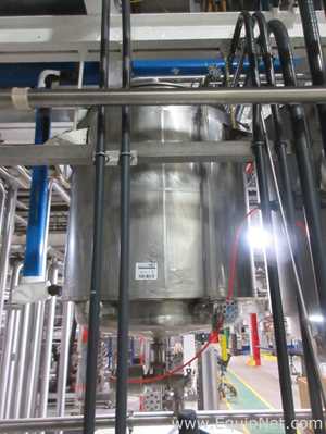 Approximately 300 Gallon Will Flow Corp. Jacketed Stainless Steel Tank