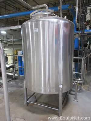400 Gallon DCI Sanitary Stainless Steel Tank