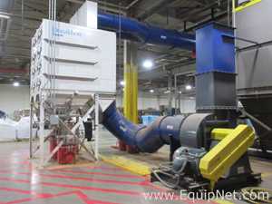 Donaldson Torit DFE4-32 Dust Collector 22000 CFM With Fike Explosion Isolation System Like New