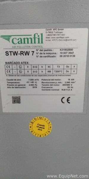 Camfil SRW-7 Colector de Fracciones