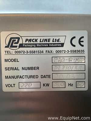 Linhas de Linha de Embalagens Pack line Ltd PAO-Q-MAP