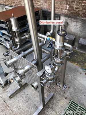 Lot of Beverage Equipment Including Dosing System With Distribution Panels