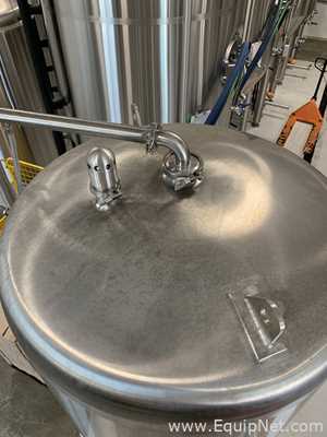 20 bbl Single Wall Stainless Brite Tank 
