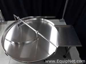 Mesa de acumulación giratoria Pharma Cos Machinery 60SS. nuevo