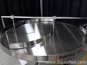 Mesa de acumulación giratoria Pharma Cos Machinery 60SS. nuevo
