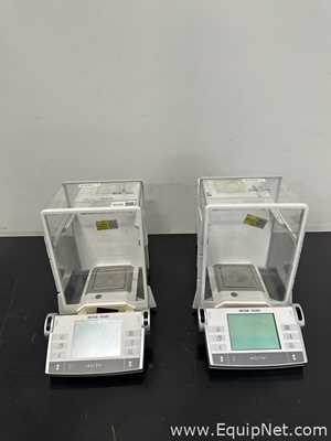 lote de  2 Balança de Laboratório Mettler Toledo 