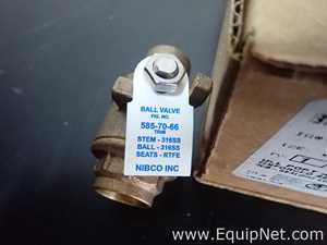 lote de  6 Válvula Nibco S-585-70-66-LX