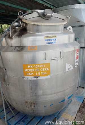 Stainless Steel 1.5 Ton Mixer