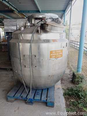Stainless Steel 1.5 Ton Mixer
