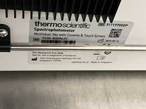 Espectrómetro Thermo Scientific Multiskan Sky with Touch Screen