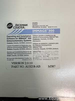 Beckman Coulter Immage 800 Protein Chemistry Analyzer