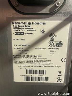Marcador de Código o Impresión Markem - Imaje 9450