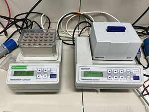 Lot of 2 off Eppendorf Thermomixer Heated Laboratory Mixers