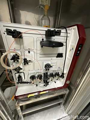 GE Healthcare Bio-Sciences AKTA pure Chromatography System with ALS Frigolab 1500 Litre Refrigerator