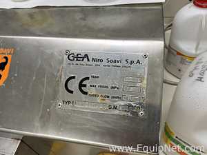 Homogeneizador GEA Niro Soavi s.p.a NS 1001L2K