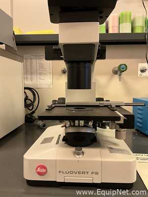 Microscópio Leitz Fluovert FS