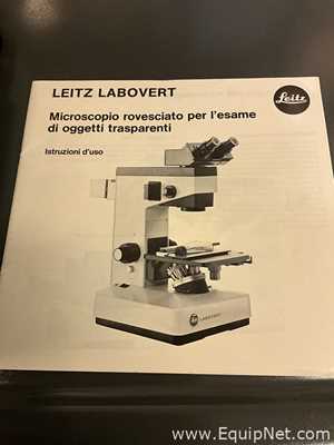 Microscópio Leitz Fluovert FS