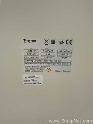 Cabina de Seguridad Biológica Thermo Scientific MSC Advantage 1.2