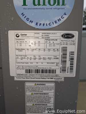 Unused Carrier Aqua Force 30RBF08064-LNL63-1 Air Cooled Chiller with Pump Skid