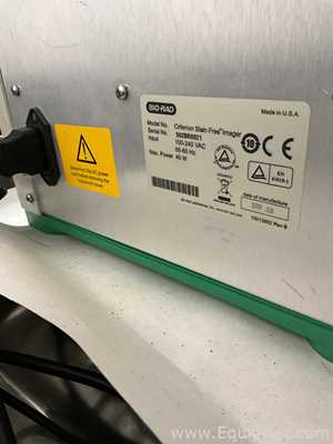 Bio Rad Criterion Stain Free Imager