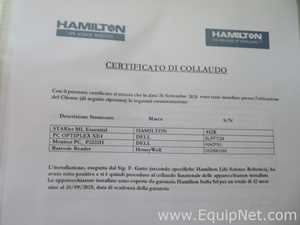 Hamilton ML Essential Line Microlab Star Let Liquid Handler