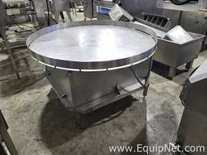 Mesa Acumuladora Rotativa aço inox  . 60 Polegadas