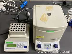 Lote de 3 Equipos Diversos de Laboratorio Eppendorf 