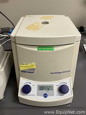 Lote de 3 Equipos Diversos de Laboratorio Eppendorf 