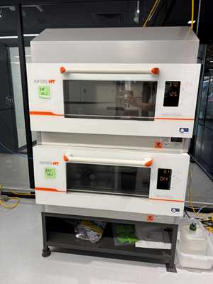 Infors HT Multitron I80002 Double Stack Incubator Shaker On Low Stand With Cooling Unit