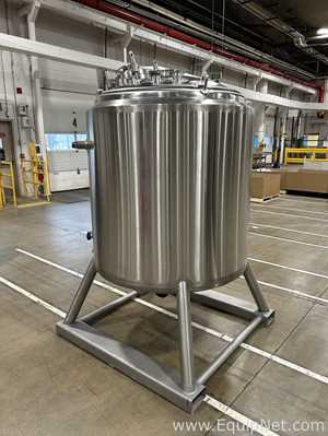 DCI 1000 Liters 316 Stainless Steel Jacketed Tank with Agitator