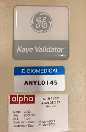 Testador de Integridade Kaye Instruments Validator X2000
