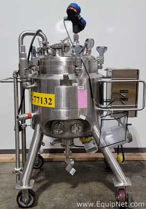 DCI 100 Liter Stainless Steel Jacketed Reactor Tank with Control Panel